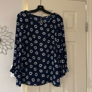 New Talbots Chiffon Blouse, size XL